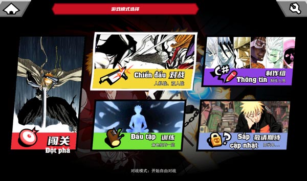 Phần lớn giao diện của game là tiếng Trung Quốc nên người chơi sẽ cảm thấy khá bỡ ngỡ