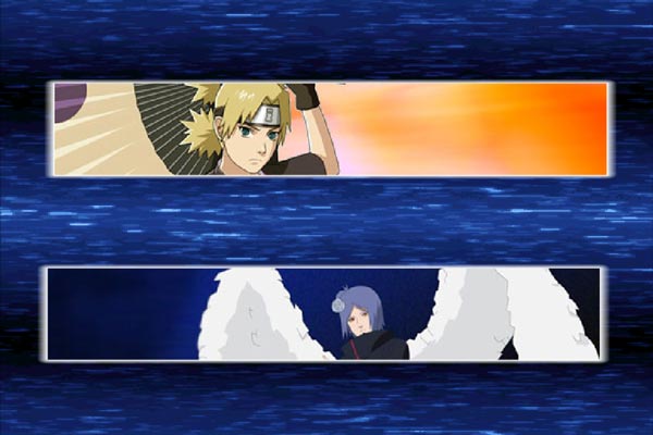 Bleach đại chiến Naruto có chế độ đấu tập và đối kháng