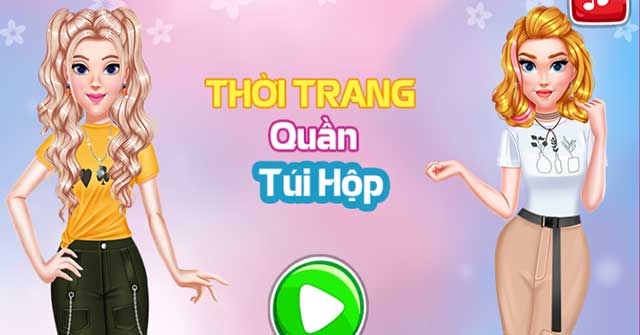 Thời trang quần túi hộp