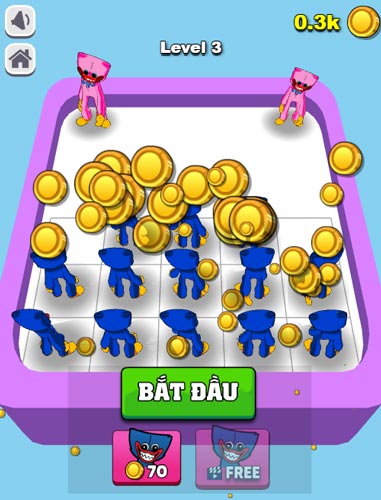 Dùng tiền xu vàng để mua Huggy Wuggy