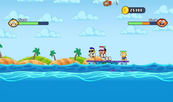 Tận dụng sức mạnh của từng loại vật phẩm khi chiến đấu