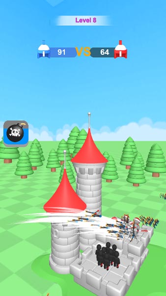 Nâng cấp đội quân thường xuyên để có lực chiến cao nhất có thể