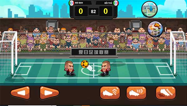 Thi đấu với đối thủ