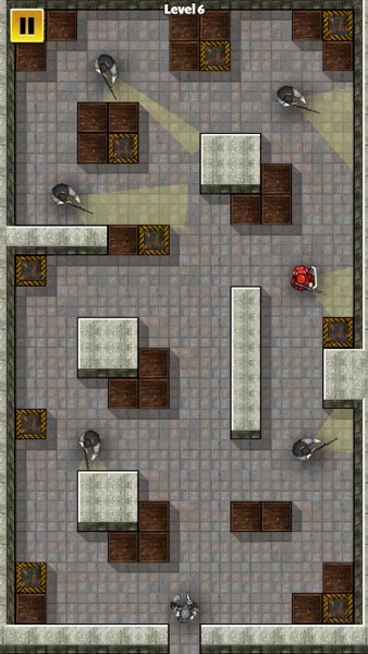 Vị trí của người chơi và kẻ địch trên bản đồ