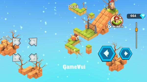 Tiếp tục trải nghiệm với các cấp độ cao hơn, khó khăn hơn