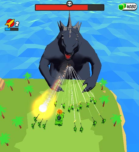 Đối mặt với quái vật vũ khí sinh học trùm Boss