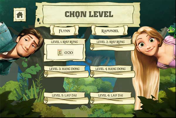 Chọn level