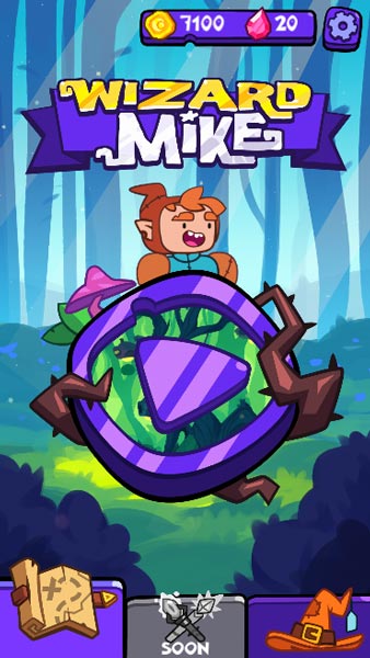 Chơi game Pháp sư Mike - GameVui