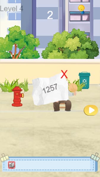 Gợi ý mật khẩu, mật mã mở cửa có thể ở trong tờ giấy gói bánh