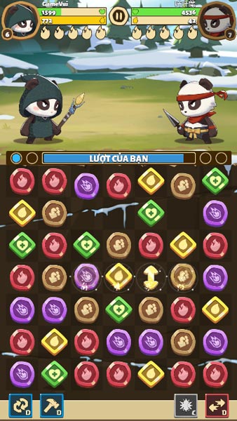 Và mỗi lượt đều có giới hạn thời gian