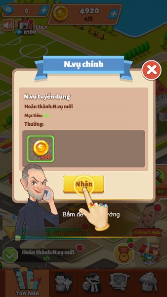 Rất nhiều hoạt động, nhiệm vụ để tăng tiến số tiền