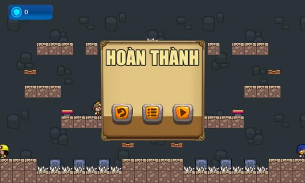 Hoàn thành cấp độ