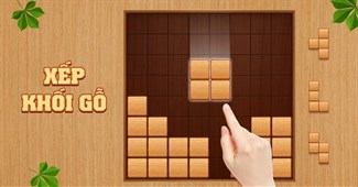 Xếp khối gỗ