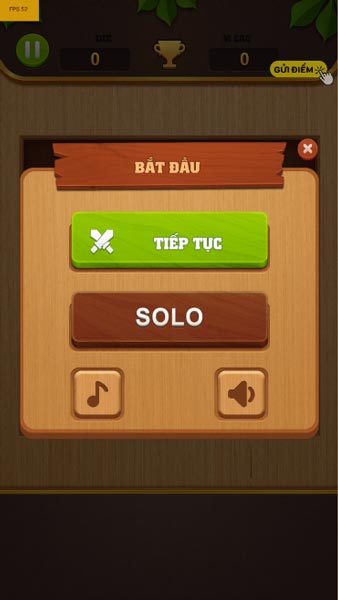 Chơi game Xếp khối gõ - GameVui