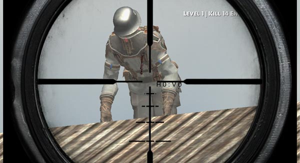 Nhiều kẻ địch nấp ở những vị trí rất khó quan sát