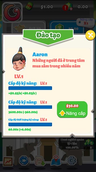 Bắt buộc phải thuê ít nhất 1 người quản lý