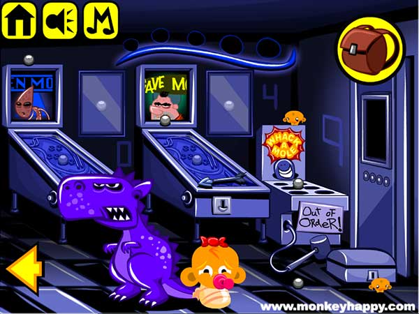 Hãy thu thập vật phẩm trên màn hình