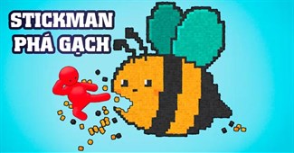 Stickman phá gạch