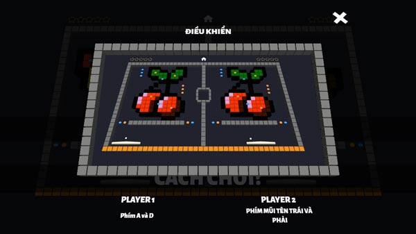 Hướng dẫn điều khiển trong chế độ 2 người