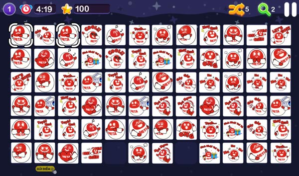 Mỗi cấp độ đều có hỗ trợ Kính lúp và Trộn lẫn