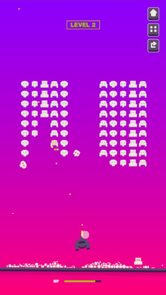 Bắn hạ và tránh khỏi những con tàu vũ trụ Alien