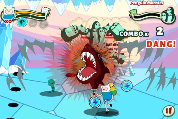 Mở khóa nhiều tuyệt chiêu đặc biệt giúp Finn và Jake