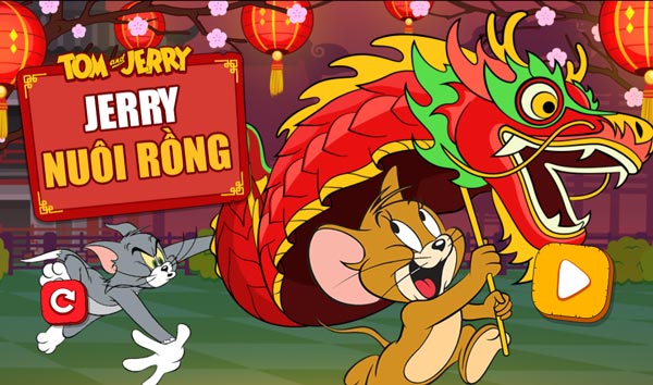 Chơi game Jerry nuôi rồng - GameVui
