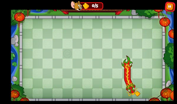 Giúp Jerry điều khiển chú rồng thu thập những viên phô mai