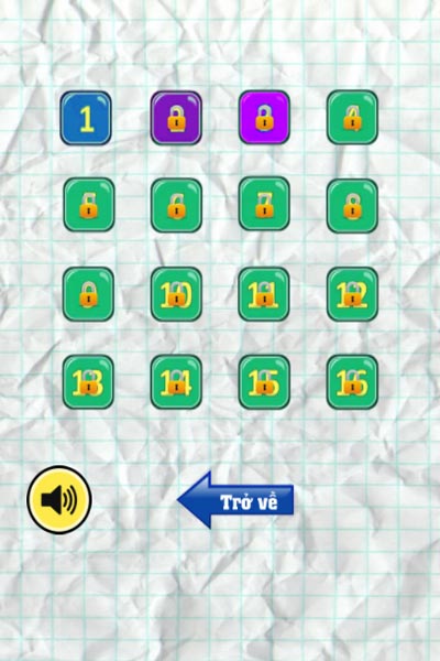 Có rất nhiều level để người chơi thử sức