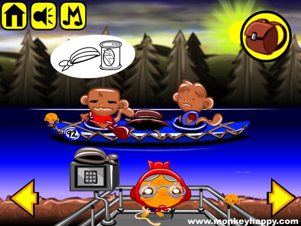 Chú khỉ buồn này đang muốn tìm khăn quấn đầu