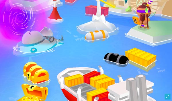 Chơi game Tàu chở hàng - GameVui