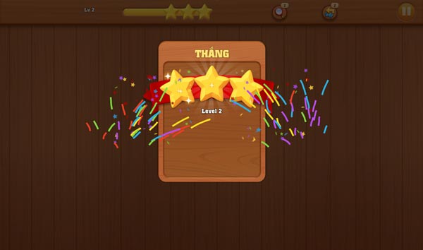 Hoàn thành thử thách cấp độ