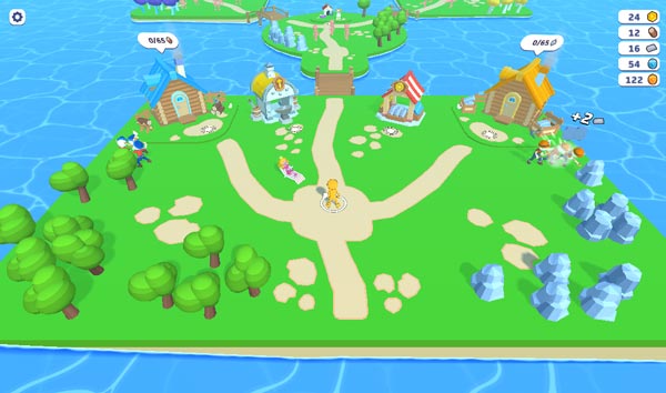 Chơi game Hòn đảo Stickman - GameVui