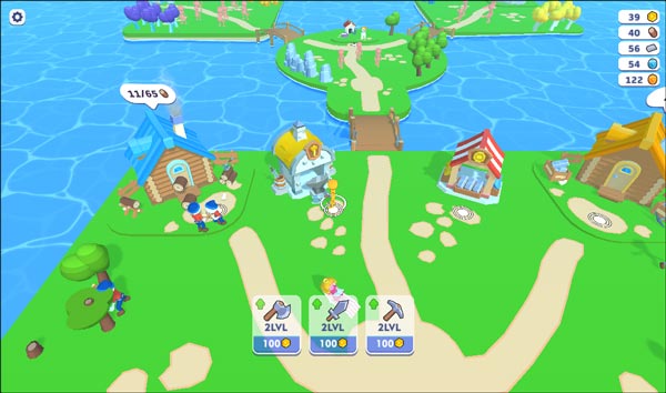 Nâng cấp khả năng đào gỗ, đá quý, chiến đấu