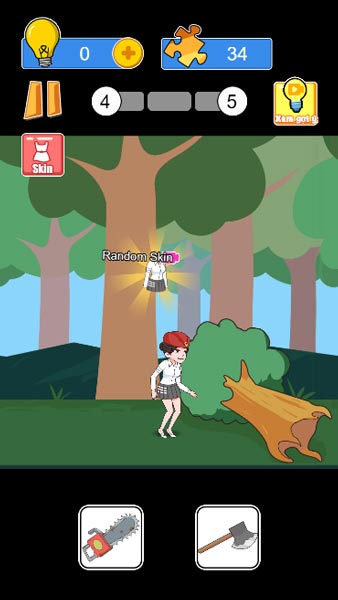 Chặt cái cây chắn ngang đường chăng?