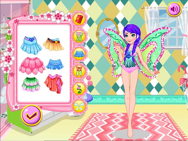 Chọn váy cho công chúa Winx