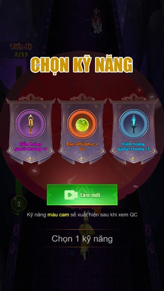 Giúp đạo sĩ nhận thêm kỹ năng