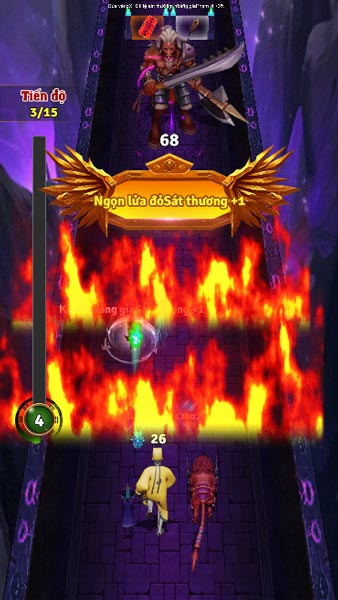 Chiến đấu và tiêu diệt các loại âm binh, yêu quái