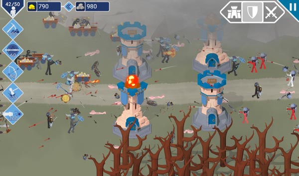 Chống đỡ những đợt tấn công khốc liệt của kẻ địch