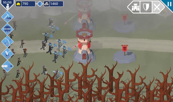 Khi có đủ lực lượng thì tấn công sang phần lãnh thổ quân địch