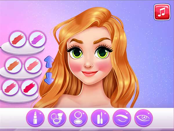 Trang điểm cho cô gái