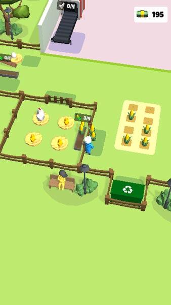 Lấy ngô để nuôi gà