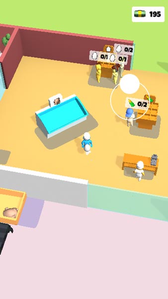 Mang các thành phẩm như thịt gà, trứng gà... bày lên kệ hàng