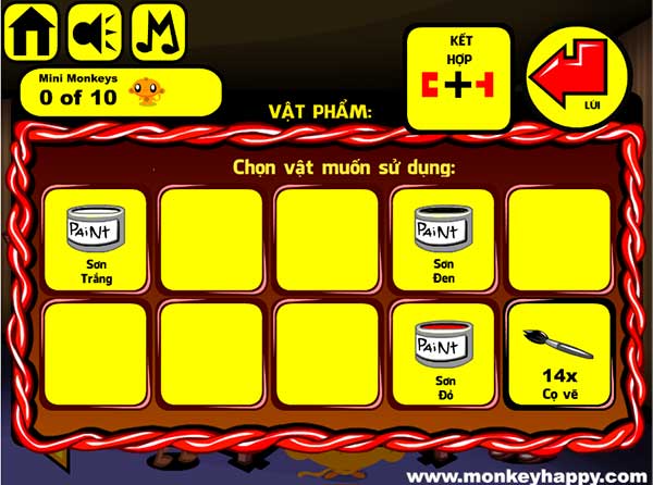 Các vật đã thu được