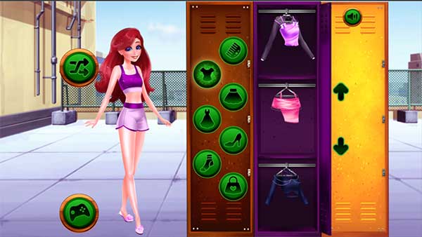 Chọn trang phục cho Ariel