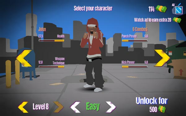 Chơi game Đánh nhau đường phố 3D - GameVui