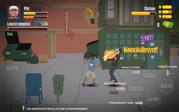 Nên kết hợp combo đấm đá và nhảy lên cao