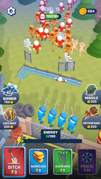 Hoặc đào đất để tạo rãnh nước