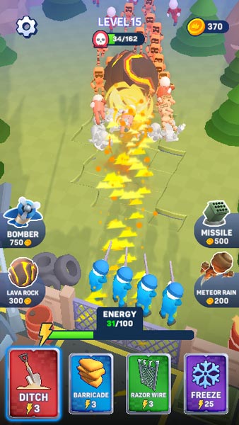 Quả cầu lửa tiêu diệt được rất nhiều thây ma