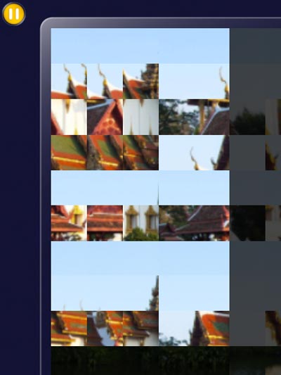 Mỗi bức ảnh sẽ được chia nhỏ ra giống như vậy